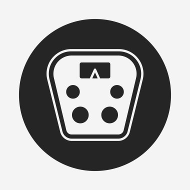 Tartı makine simgesi