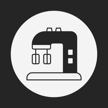 mutfak eşyaları çırpıcı simgesi