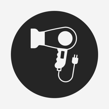 Saç kurutma makinesi simgesi