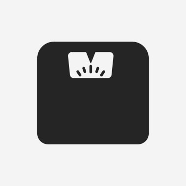 Tartı makine simgesi