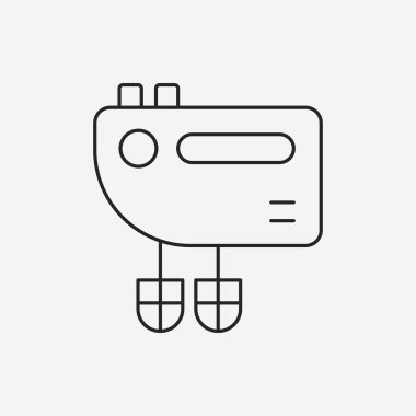 mutfak eşyaları çırpıcı satırı simgesi