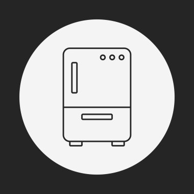 Buzdolabı çizgisi simgesi