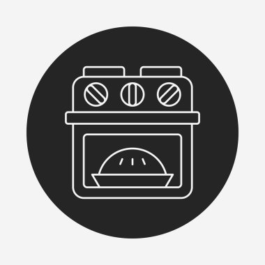 fırın satırı simgesi