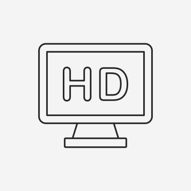 TV satırı simgesi