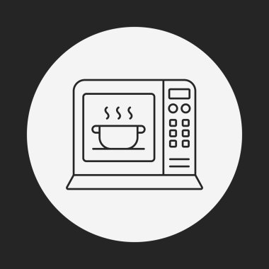 Mikrodalga çizgi simgesi