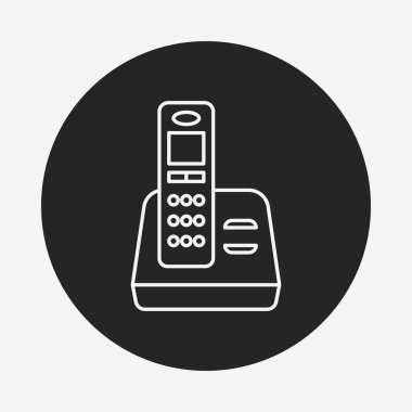 telefon satırı simgesi