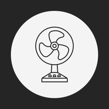 Vantilatör satırı simgesi