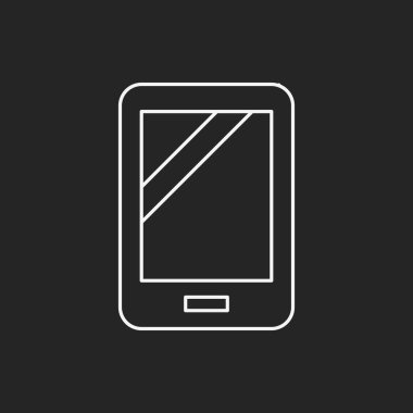 cep telefonu satırı simgesi