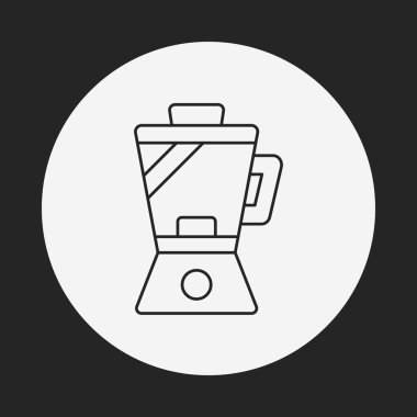 mutfak eşyaları meyve sıkacağı satırı simgesi