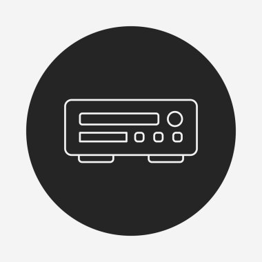 DVD player satırı simgesi