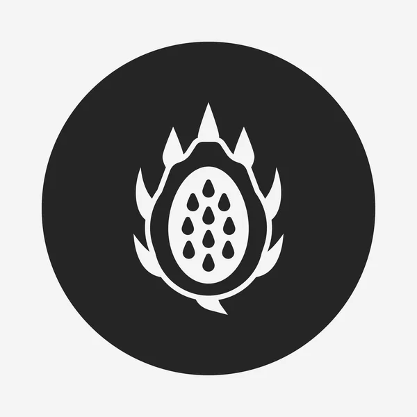 Dragon fruits icon — Stock Vector