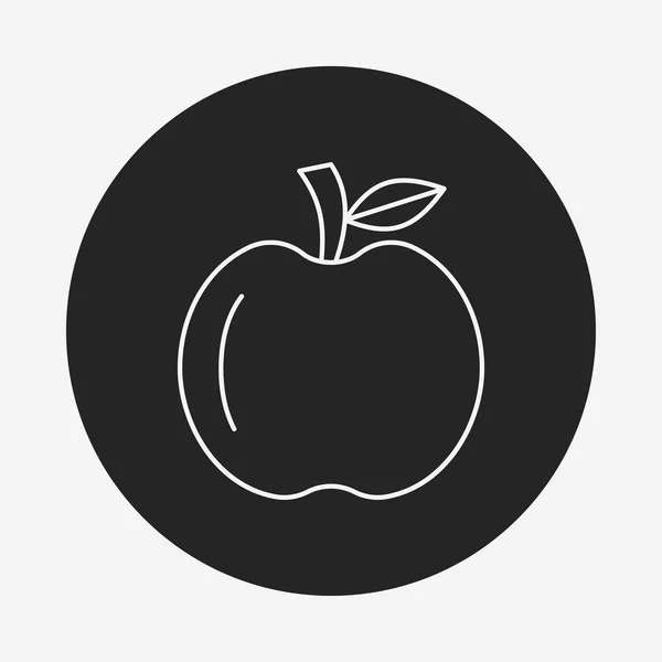 Фруктовые яблоки — стоковый вектор
