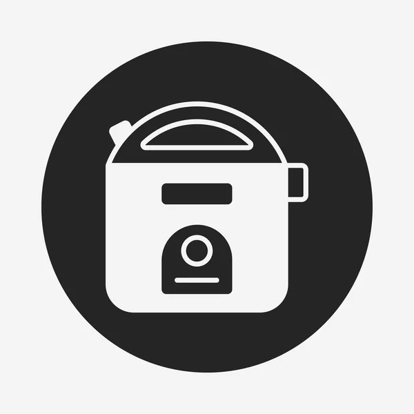 Rice cooker icon — Stock Vector