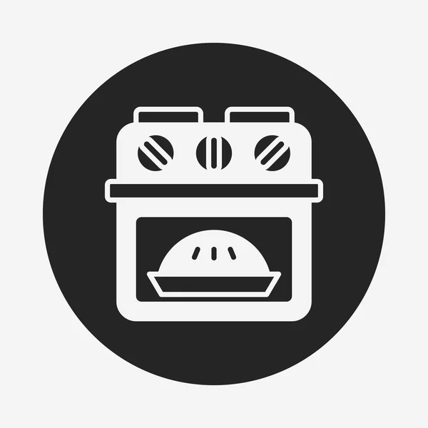 Icono del horno — Vector de stock