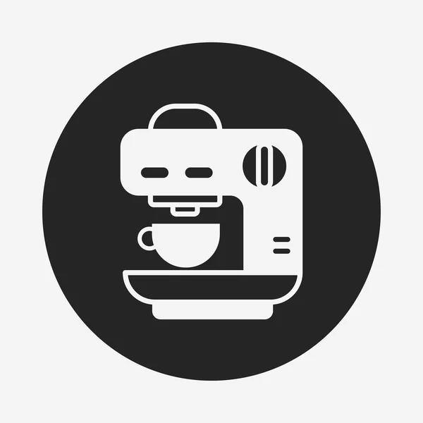 Pictogram koffiezetapparaat — Stockvector