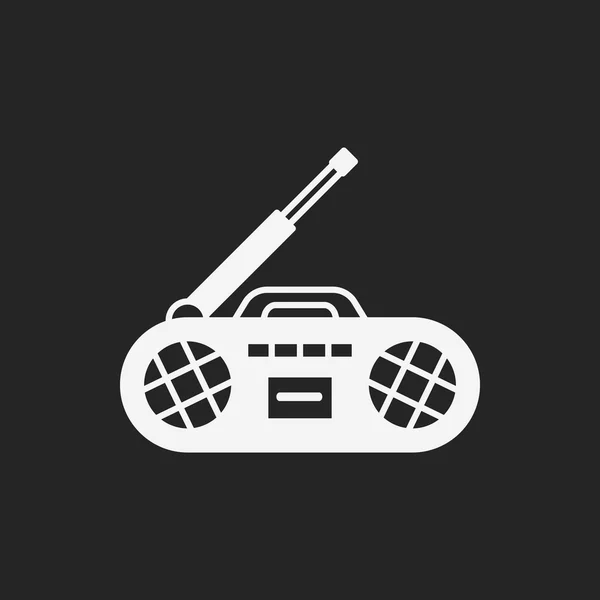 Radio-Ikone — Stockvektor