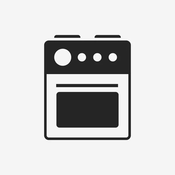 Icona del forno — Vettoriale Stock