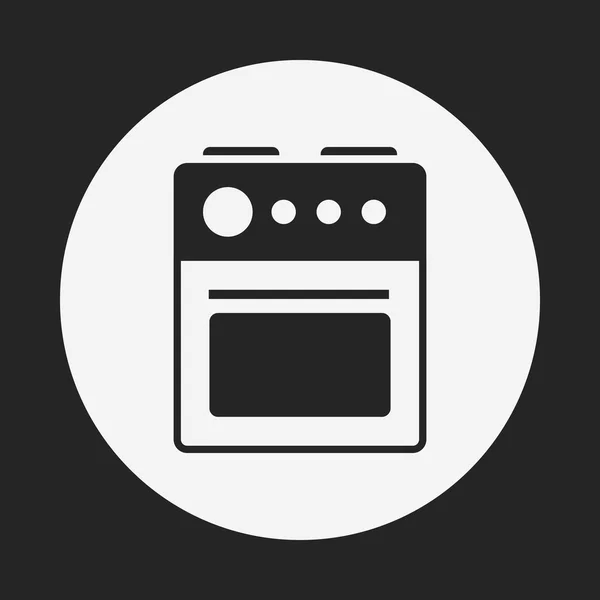 Icona del forno — Vettoriale Stock
