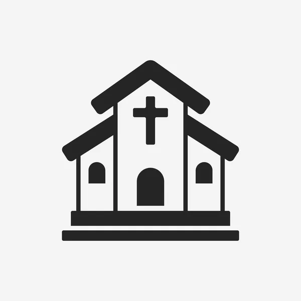 Icono de la Iglesia — Vector de stock