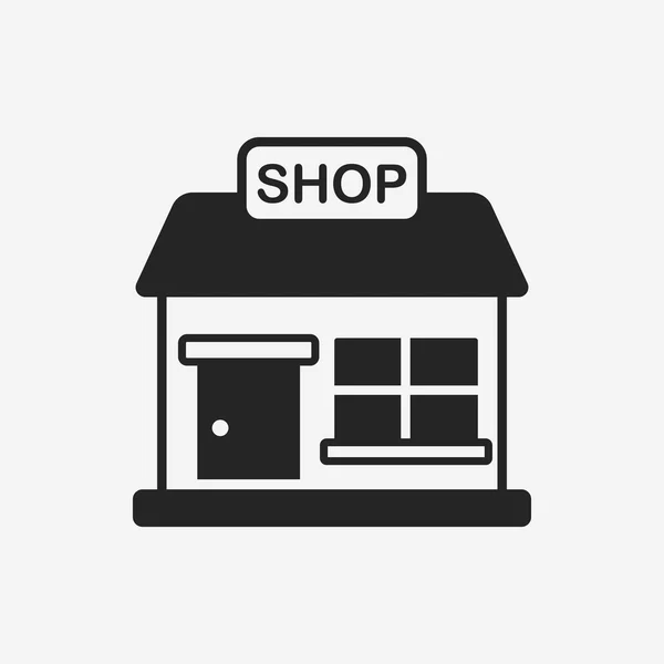 Магазин магазин значок — стоковий вектор