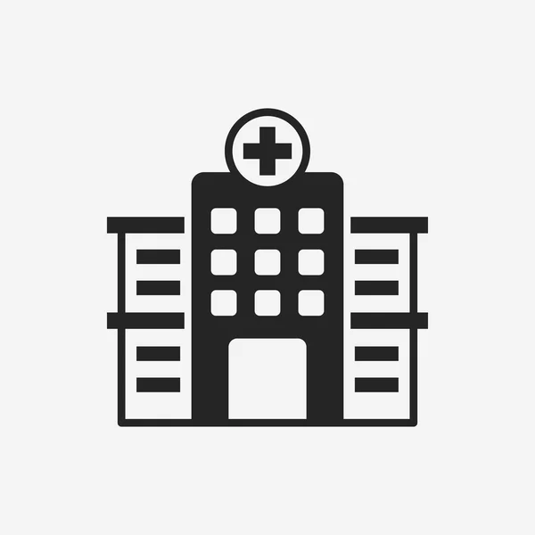 Krankenhaus-Ikone — Stockvektor