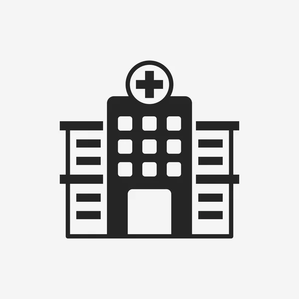 Icono del hospital — Vector de stock