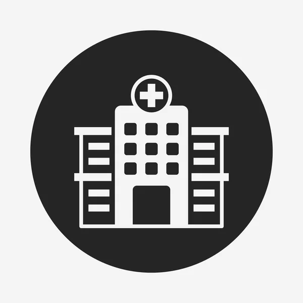 Icono del hospital — Vector de stock