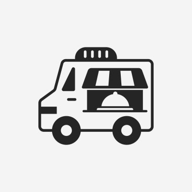 Satıcı arabaları simgesi