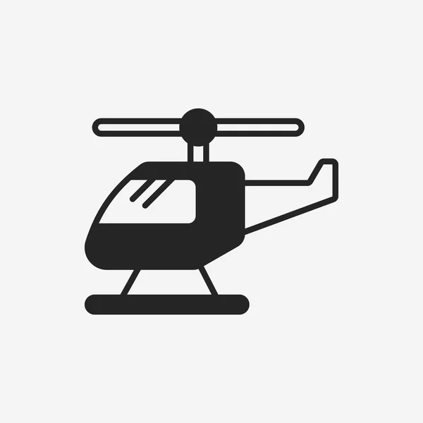 Icono del helicóptero — Vector de stock