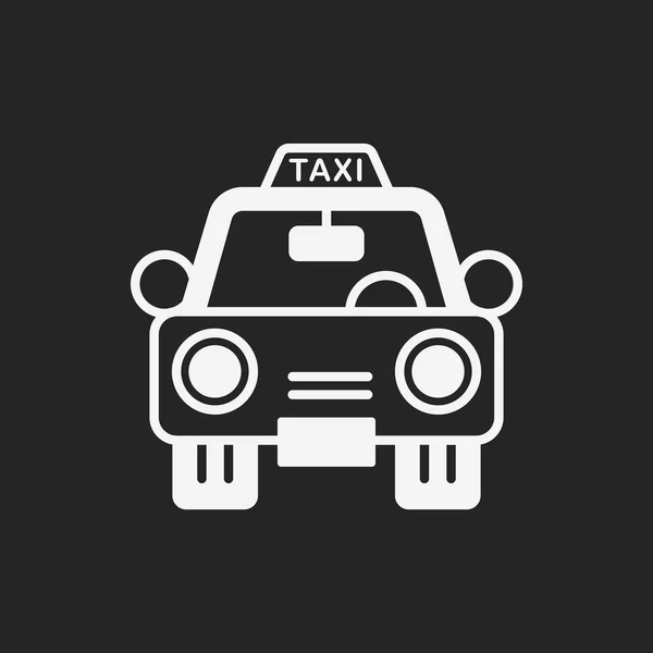 Taxi-ikonen — Stock vektor