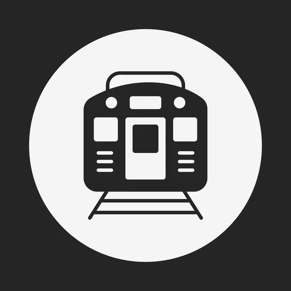 Tren simgesi — Stok Vektör