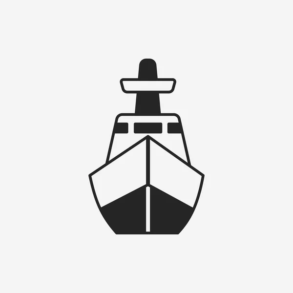 Icono del barco — Vector de stock