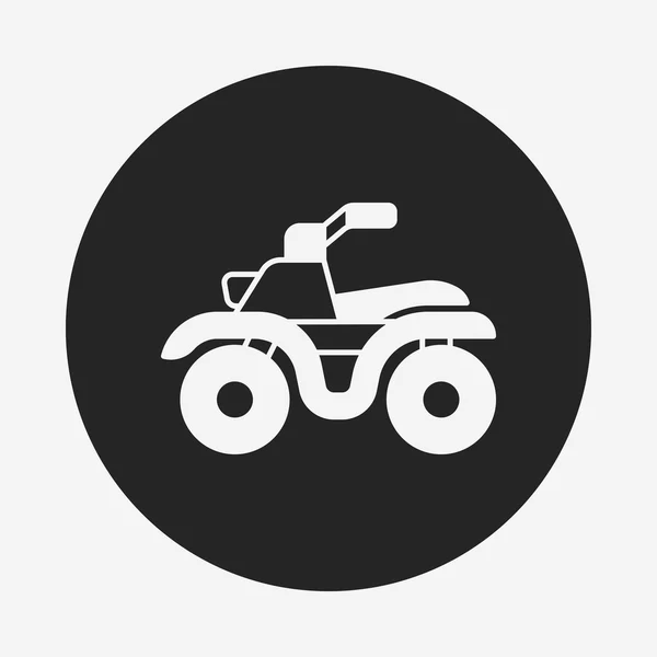 Icône de mortocycle — Image vectorielle