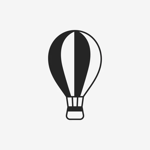 Hot air balloon icon — Stock Vector