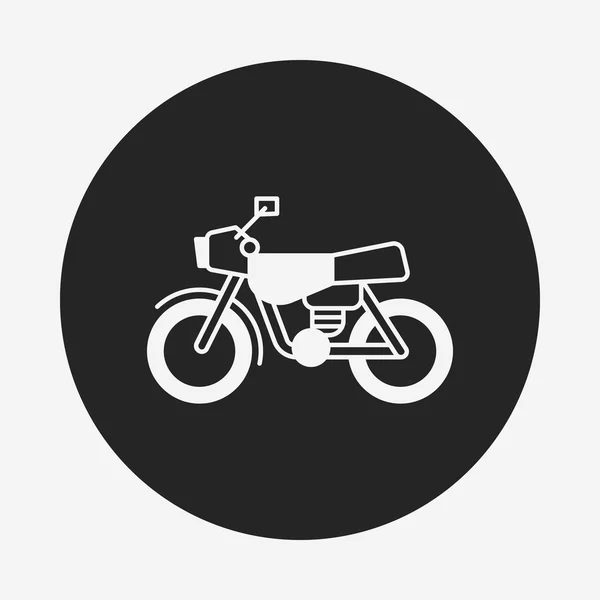 Icona del ciclo del mortociclo — Vettoriale Stock