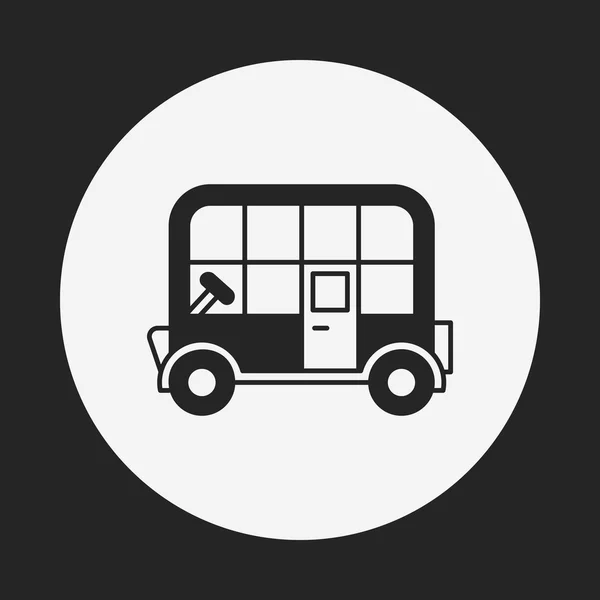 Bus icon — Stock Vector