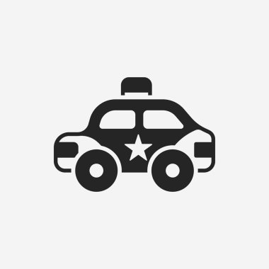 Polis araba simgesi