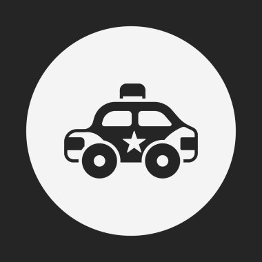Polis araba simgesi