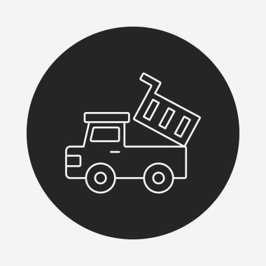 kamyon satırı simgesi