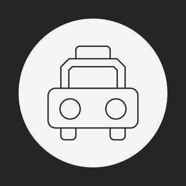 Taksi satırı simgesi