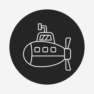 Denizaltı satırı simgesi