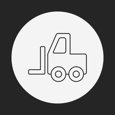 kamyon satırı simgesi