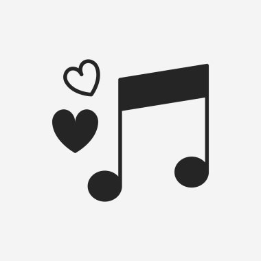 aşk müzik simgesi
