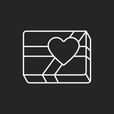 Sevgililer mevcut satırı simgesi