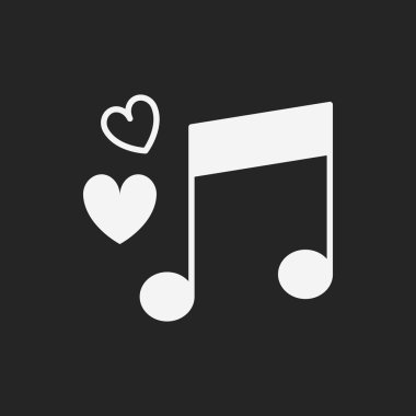 aşk müzik simgesi