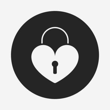 sevgilisi kilit simgesi