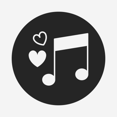 aşk müzik simgesi