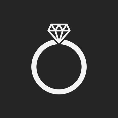 Elmas yüzük simgesi