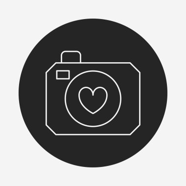 kamera satırı simgesi