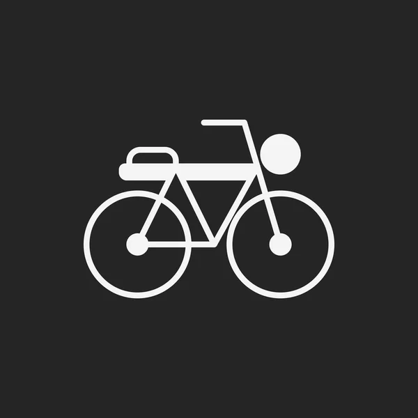 Icono de bicicleta — Vector de stock